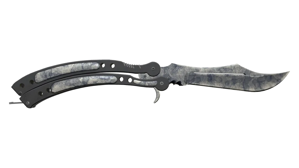 صورة مصغرة لـ ★ StatTrak™ Butterfly Knife | Stained (Battle-Scarred)