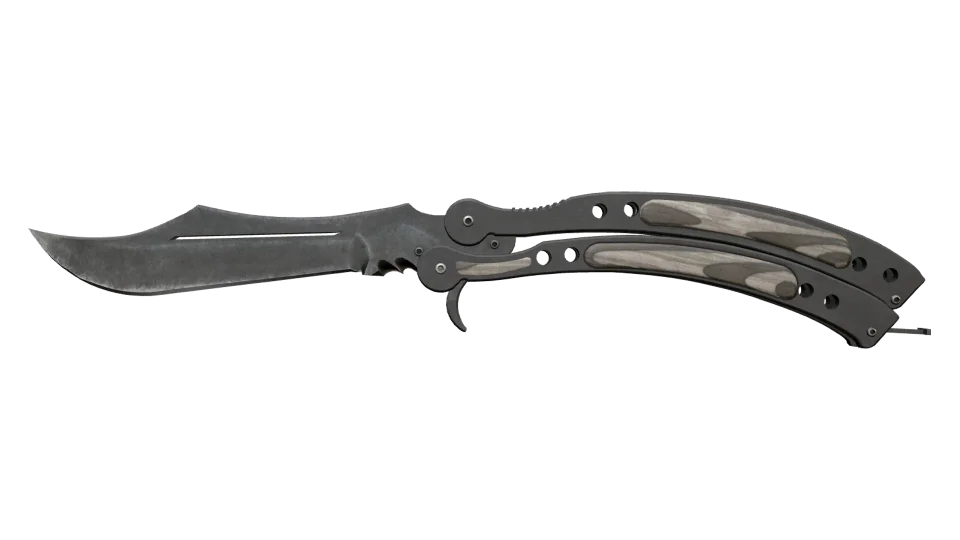 ★ Butterfly Knife | Black Laminate (Field-Tested)