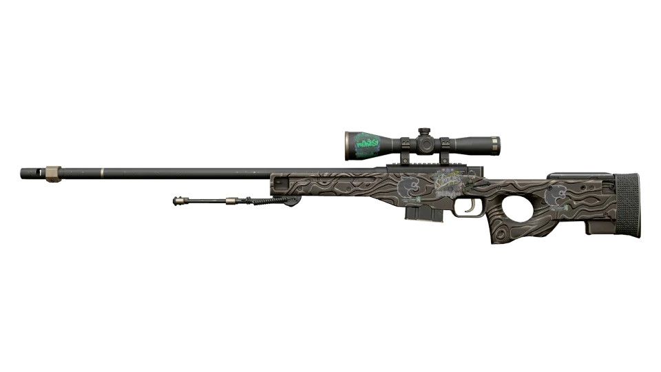 Vorschau von AWP | Black Nile (Field-Tested)