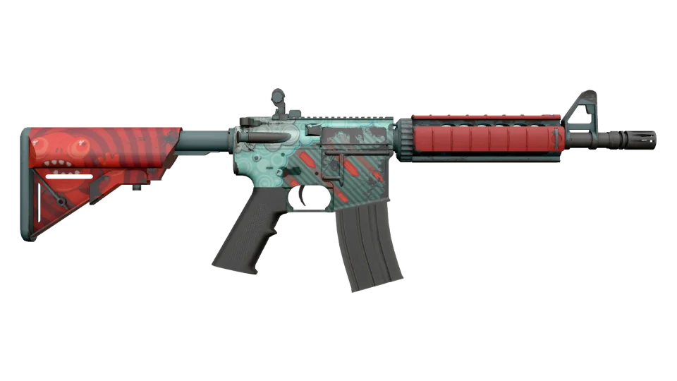 M4A4 | Bullet Rain (Minimal Wear) thumbnail