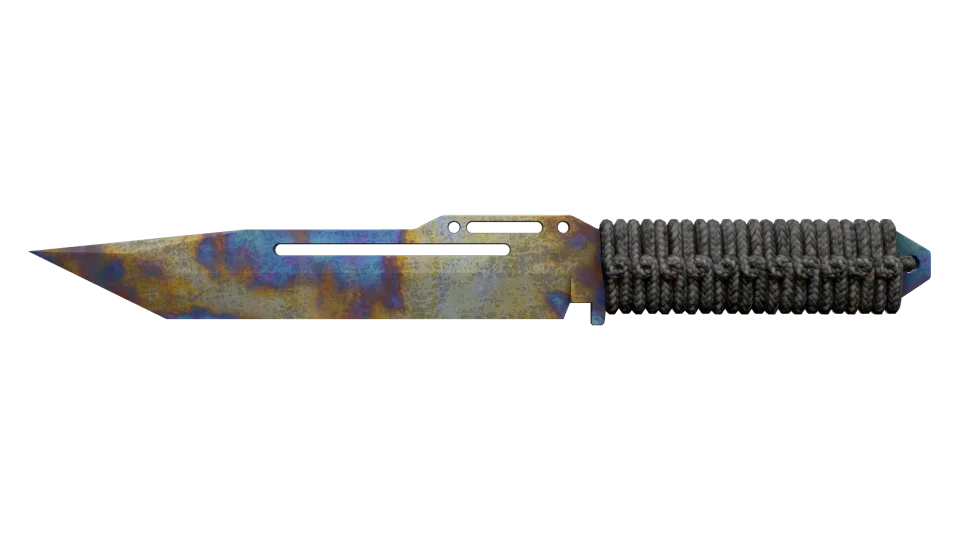 ★ Paracord Knife | Case Hardened (Battle-Scarred)