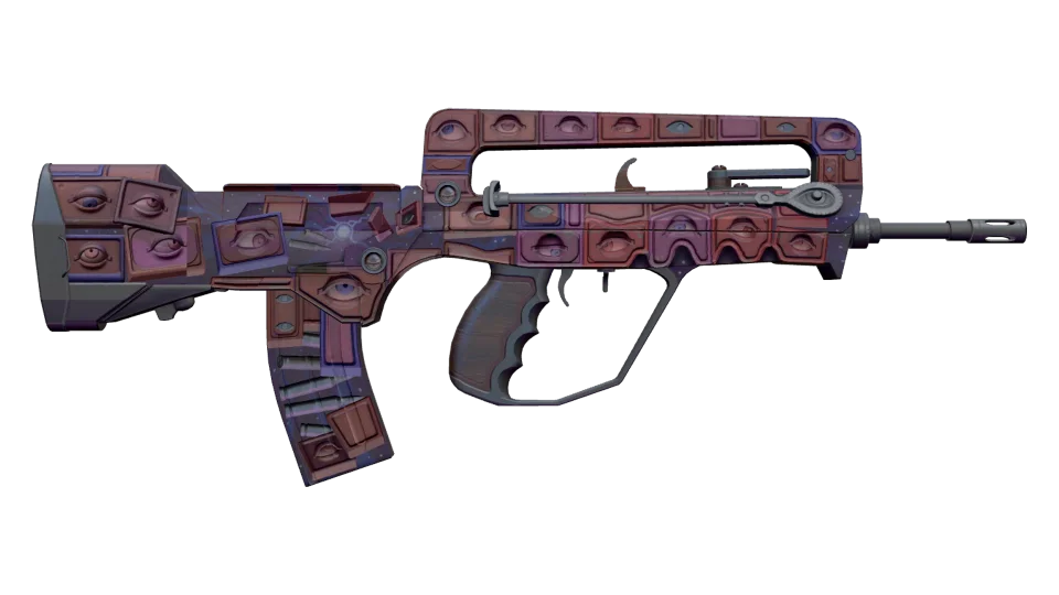 StatTrak™ FAMAS | Rapid Eye Movement (Well-Worn) thumbnail