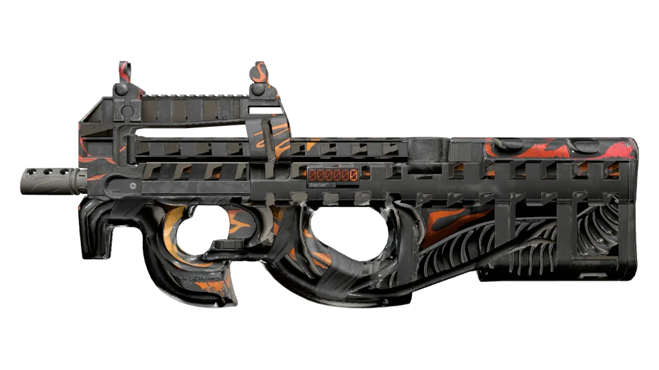 StatTrak™ P90 | Vent Rush (Field-Tested)