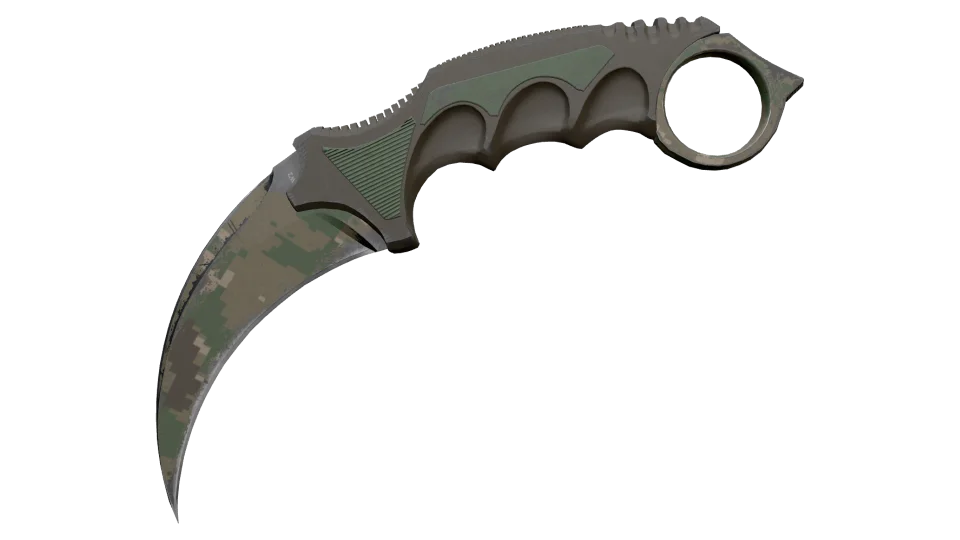 ★ Karambit | Forest DDPAT (Well-Worn) thumbnail