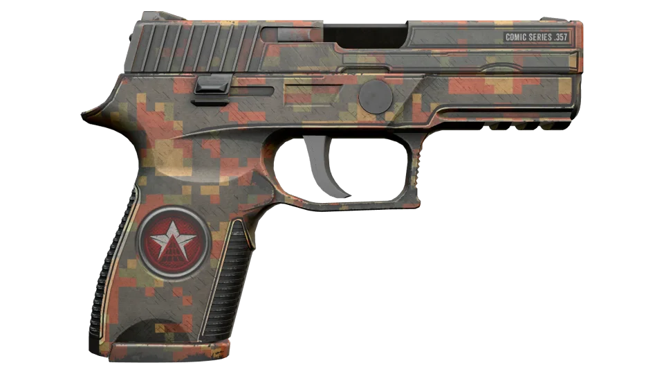 Miniatura de P250 | Red Rock (Well-Worn)