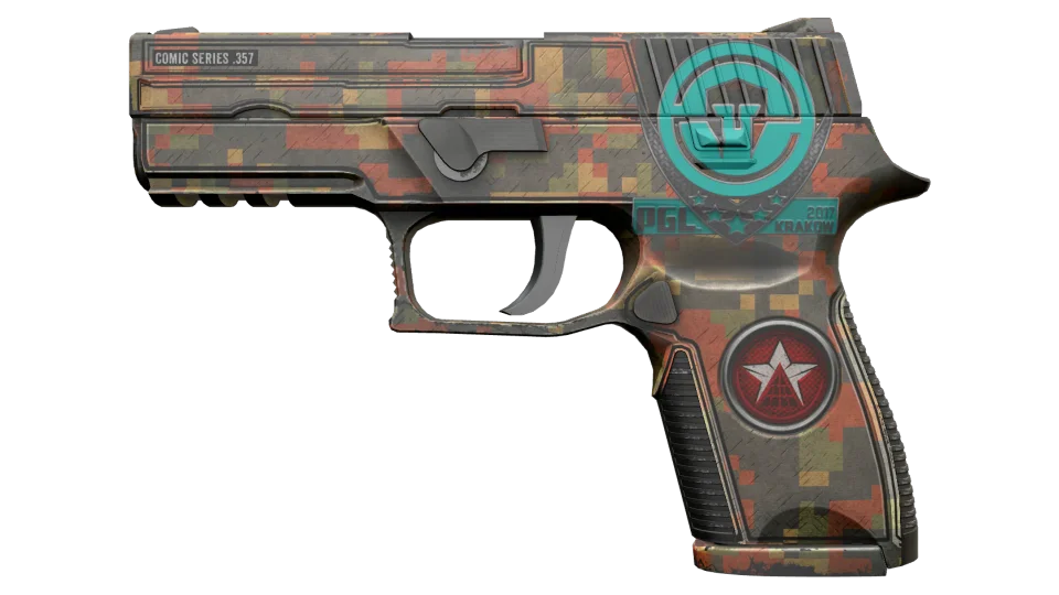 Miniatura de P250 | Red Rock (Well-Worn)
