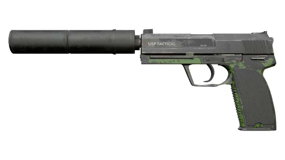 USP-S | Para Green (Battle-Scarred)