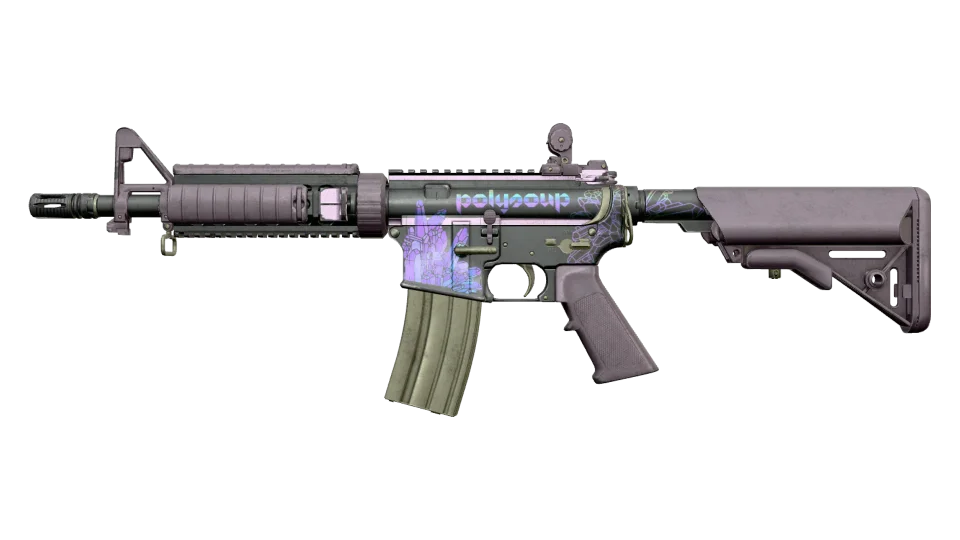 صورة مصغرة لـ M4A4 | Polysoup (Well-Worn)