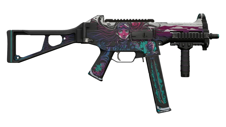 Miniatura de StatTrak™ UMP-45 | Neo-Noir (Well-Worn)