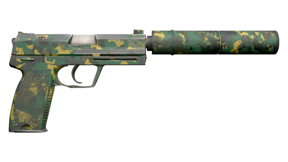 USP-S | Overgrowth (Well-Worn) thumbnail