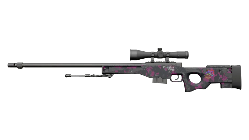 AWP | Pink DDPAT (Well-Worn) thumbnail