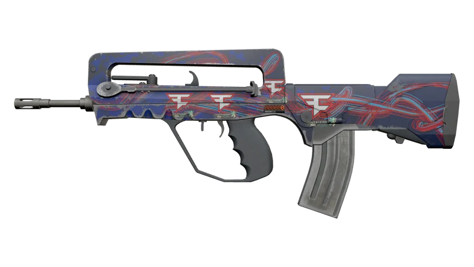 StatTrak™ FAMAS | Afterimage (Minimal Wear)