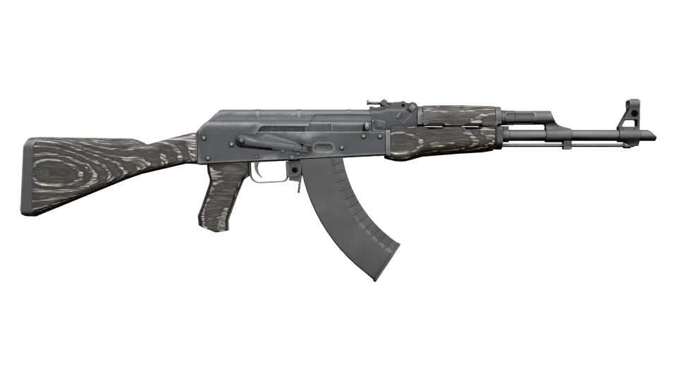 Souvenir AK-47 | Black Laminate (Minimal Wear) thumbnail