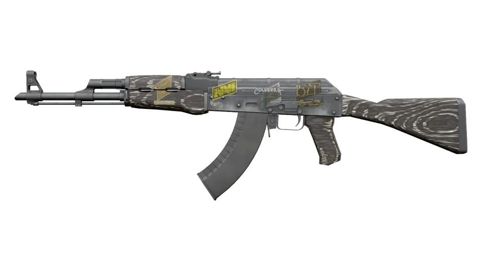 Souvenir AK-47 | Black Laminate (Minimal Wear)