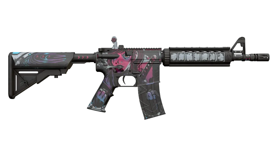 StatTrak™ M4A4 | Neo-Noir (Battle-Scarred) thumbnail