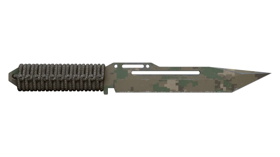 ★ Paracord Knife | Forest DDPAT (Battle-Scarred) thumbnail