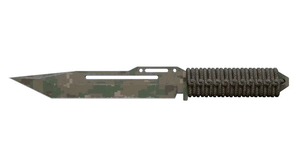 ★ Paracord Knife | Forest DDPAT (Battle-Scarred) thumbnail