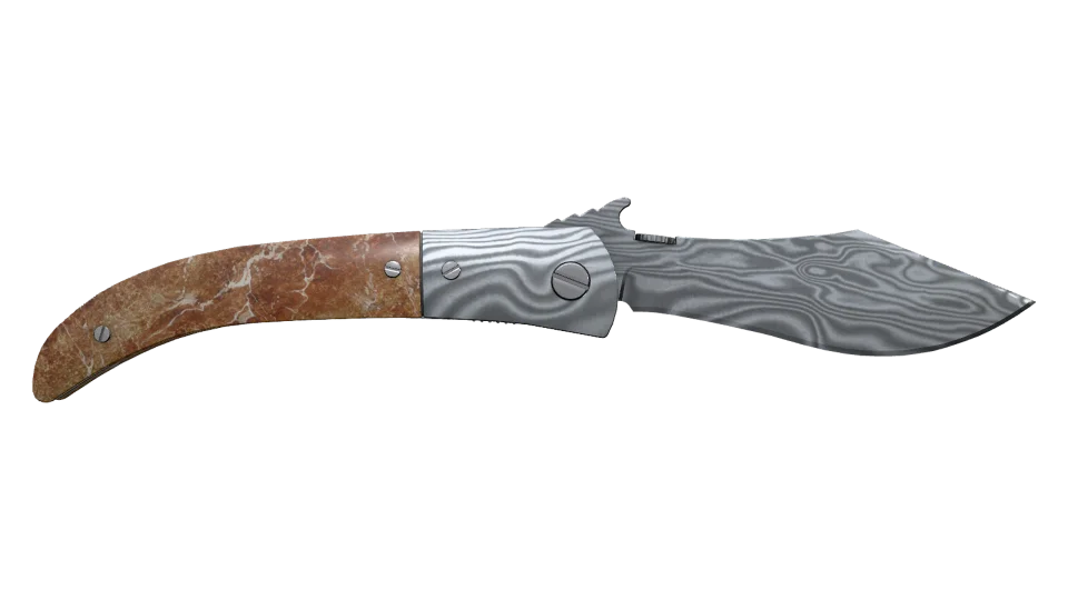 ★ Navaja Knife | Damascus Steel (Minimal Wear) thumbnail