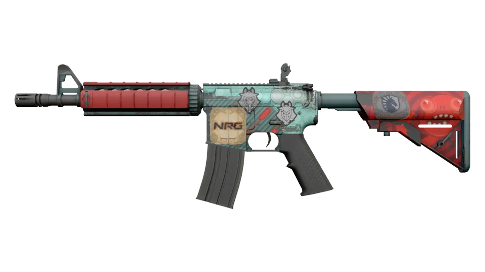 M4A4 | Bullet Rain (Minimal Wear) thumbnail