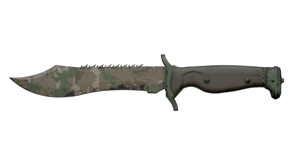 ★ Bowie Knife | Forest DDPAT (Well-Worn)