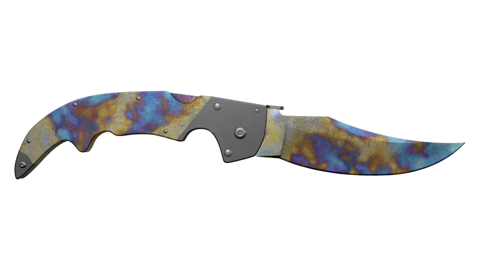 ★ Falchion Knife | Case Hardened (Well-Worn) thumbnail