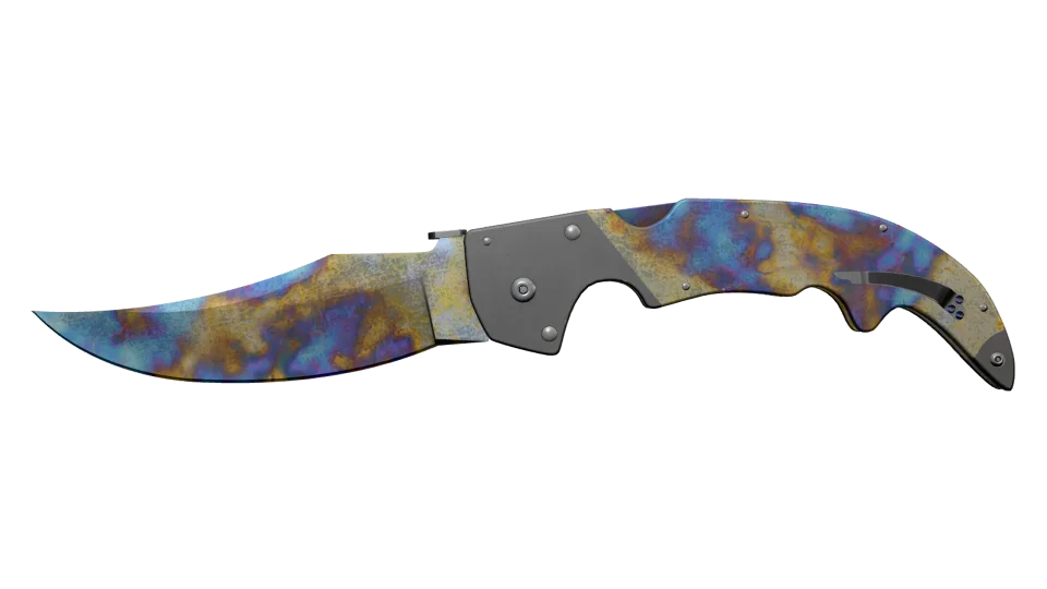 ★ Falchion Knife | Case Hardened (Well-Worn) thumbnail