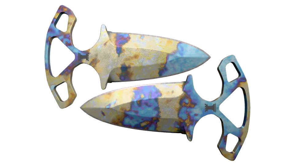 ★ Shadow Daggers | Case Hardened (Minimal Wear)