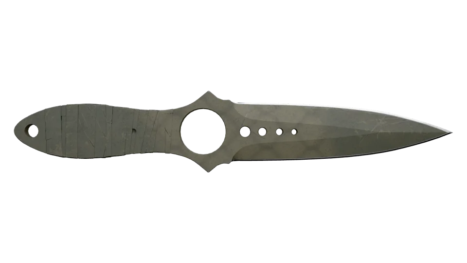 ★ Skeleton Knife | Safari Mesh (Battle-Scarred) thumbnail