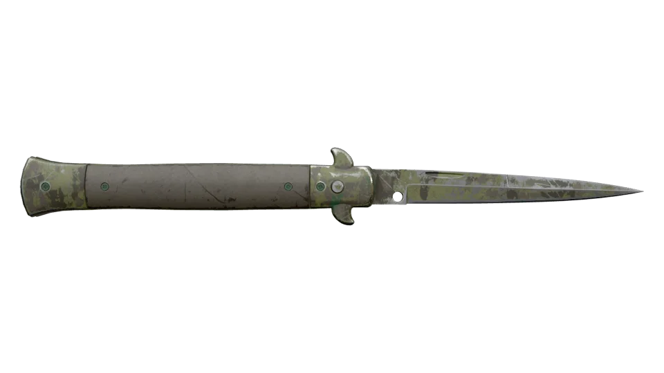 ★ Stiletto Knife | Boreal Forest (Battle-Scarred) thumbnail