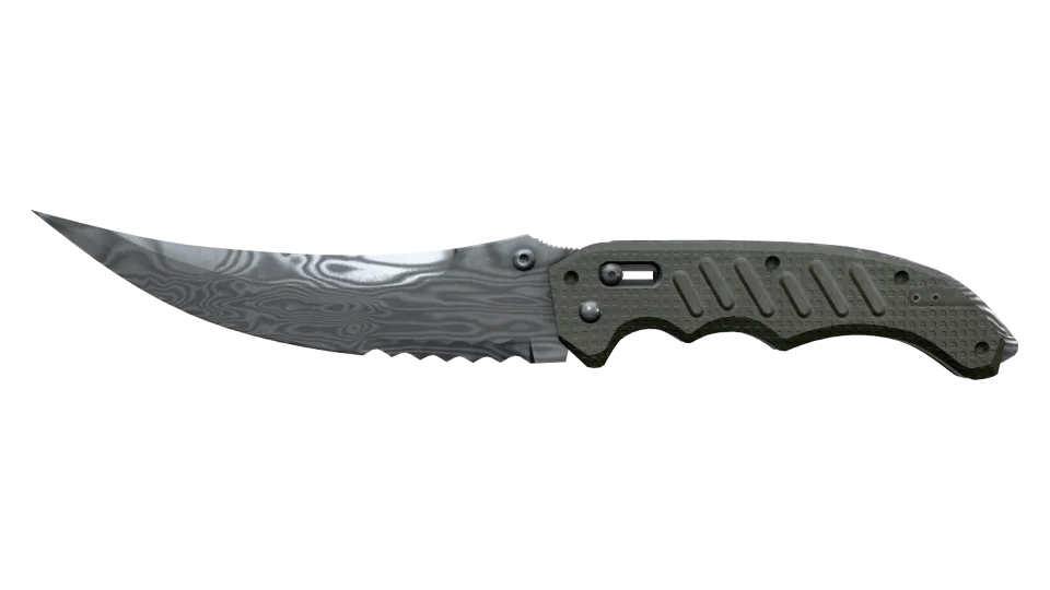 ★ Flip Knife | Damascus Steel (Well-Worn)
