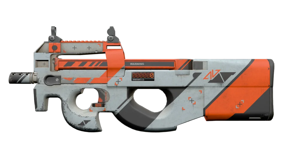 StatTrak™ P90 | Asiimov (Well-Worn)