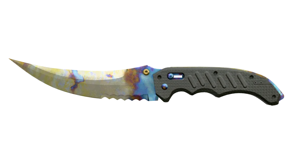 ★ Flip Knife | Case Hardened (Minimal Wear)