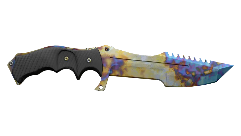 ★ Huntsman Knife | Case Hardened (Minimal Wear) thumbnail