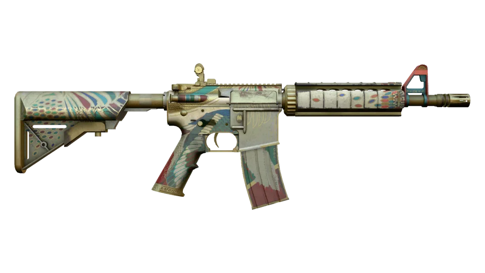 M4A4 | Eye of Horus (Well-Worn) thumbnail