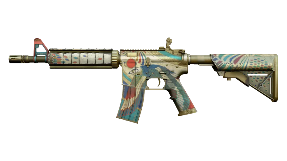 M4A4 | Eye of Horus (Well-Worn) thumbnail