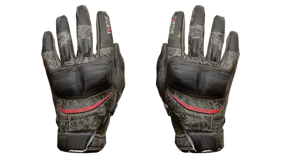 ★ Moto Gloves | Boom! (Well-Worn)