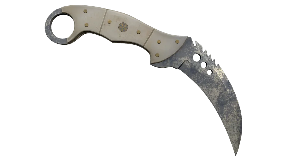 Vorschau von ★ Talon Knife | Stained (Battle-Scarred)