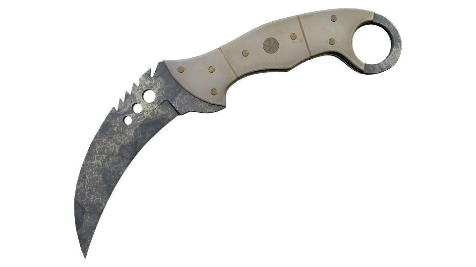 ★ Talon Knife | Stained (Battle-Scarred)