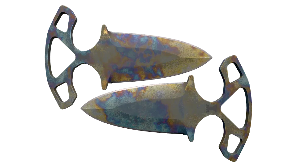 ★ Shadow Daggers | Case Hardened (Battle-Scarred)