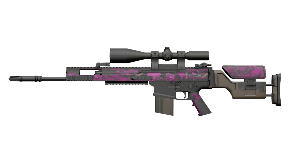 صورة مصغرة لـ SCAR-20 | Splash Jam (Field-Tested)