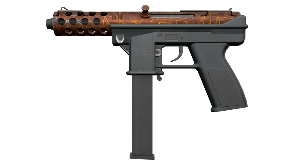 Tec-9 | Red Quartz (Minimal Wear)