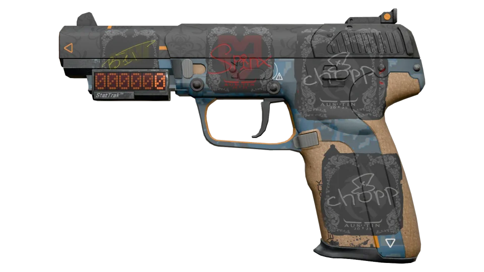 StatTrak™ Five-SeveN | Triumvirate (Minimal Wear) thumbnail
