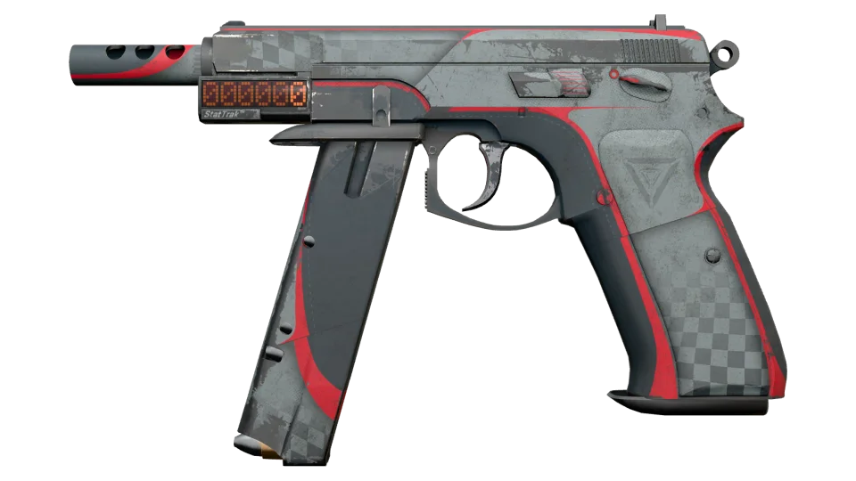 StatTrak™ CZ75-Auto | Pole Position (Battle-Scarred)