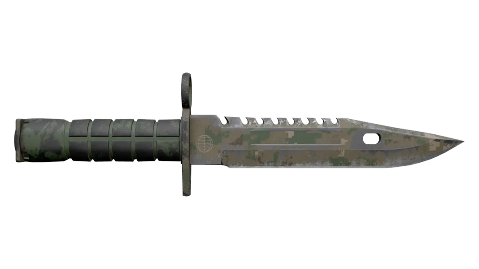 Miniature de ★ M9 Bayonet | Forest DDPAT (Well-Worn)