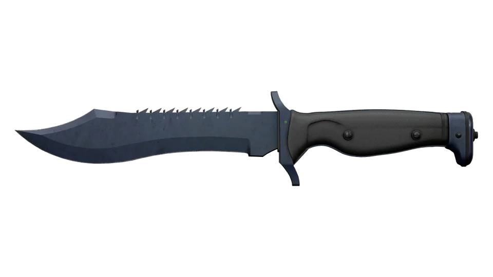 ★ Bowie Knife | Blue Steel (Well-Worn)