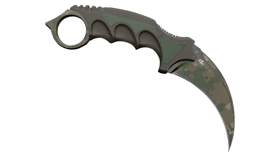 صورة مصغرة لـ ★ Karambit | Forest DDPAT (Well-Worn)