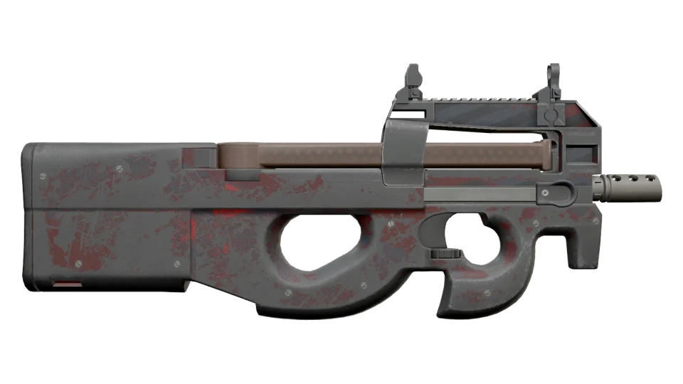 Miniature de Souvenir P90 | Fallout Warning (Battle-Scarred)