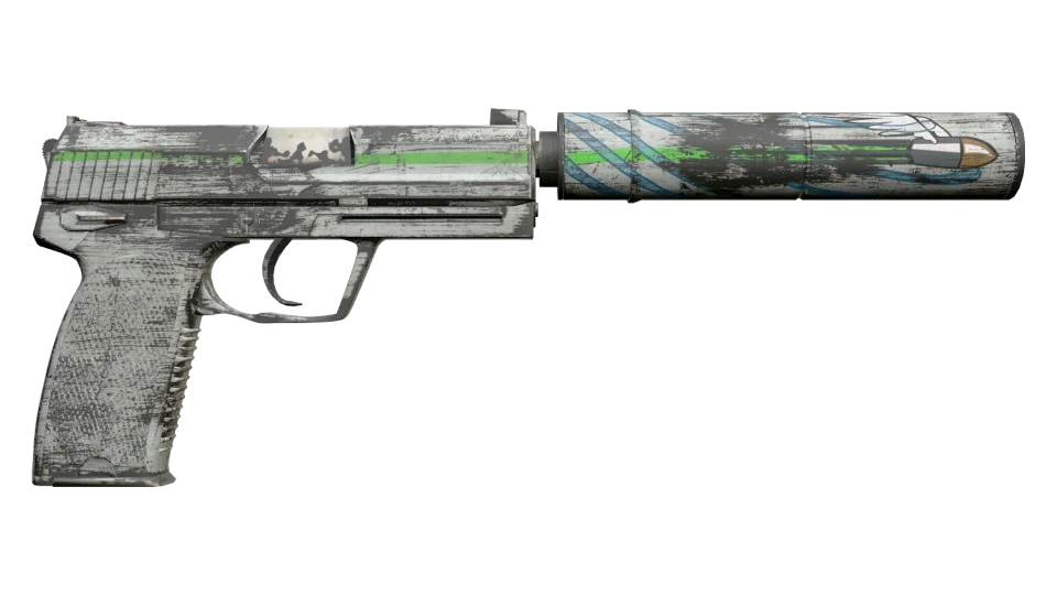 USP-S | Road Rash (Well-Worn) thumbnail