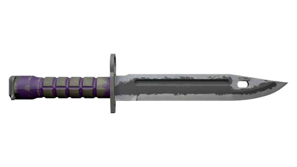 Миниатюра ★ Bayonet | Ultraviolet (Battle-Scarred)