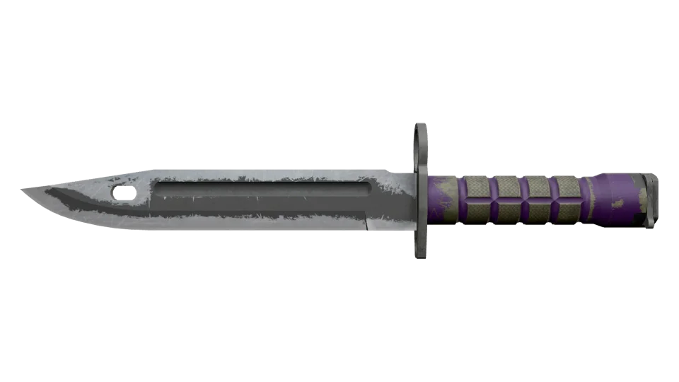 ★ Bayonet | Ultraviolet (Battle-Scarred)